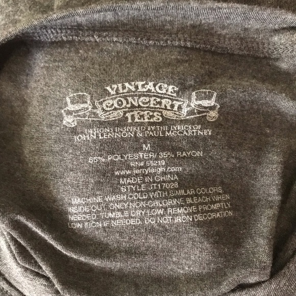 Vintage concert Tees - Picture 3 of 4